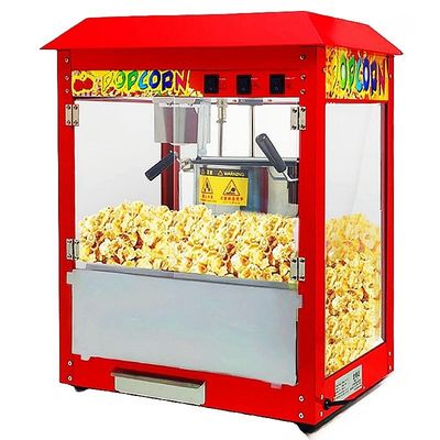 Continuous Fully Automatic Popcorn Machine High Explosive Professional ...